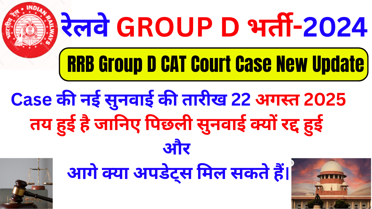 RRB GROUP D CAT New Hearing Date